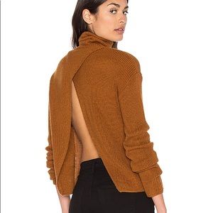 REVOLVE x Lovers + Friends Open Back Sweater NWT